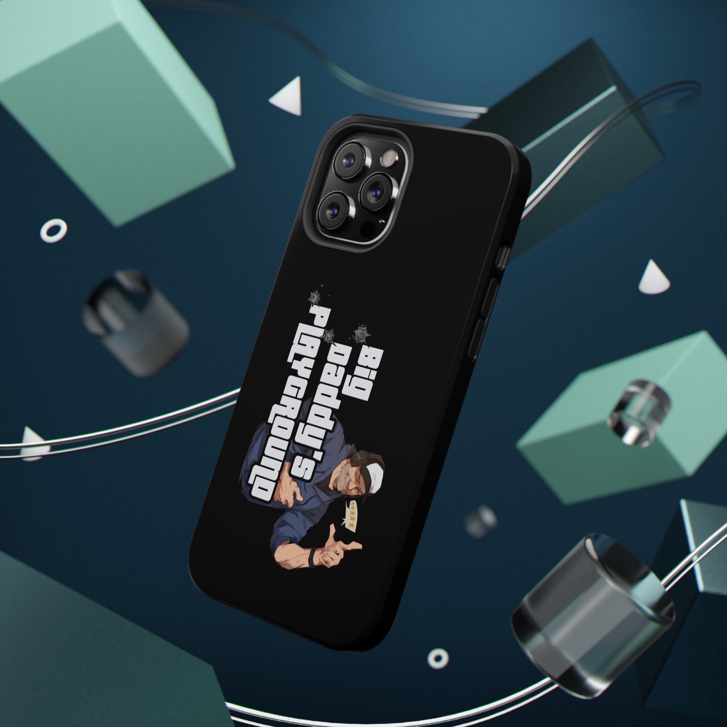 Ned Luke - Big Daddy's Playground (Logo B) Impact-Resistant Cases