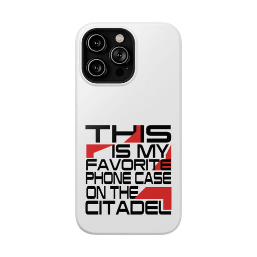 Jennifer Hale - This is My Favorite Phone Case on the Citadel - Impact-Resistant Cases