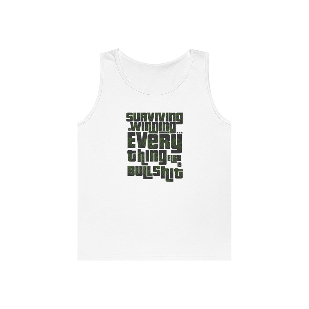 Ned Luke - Surviving is Winning Quote Tank