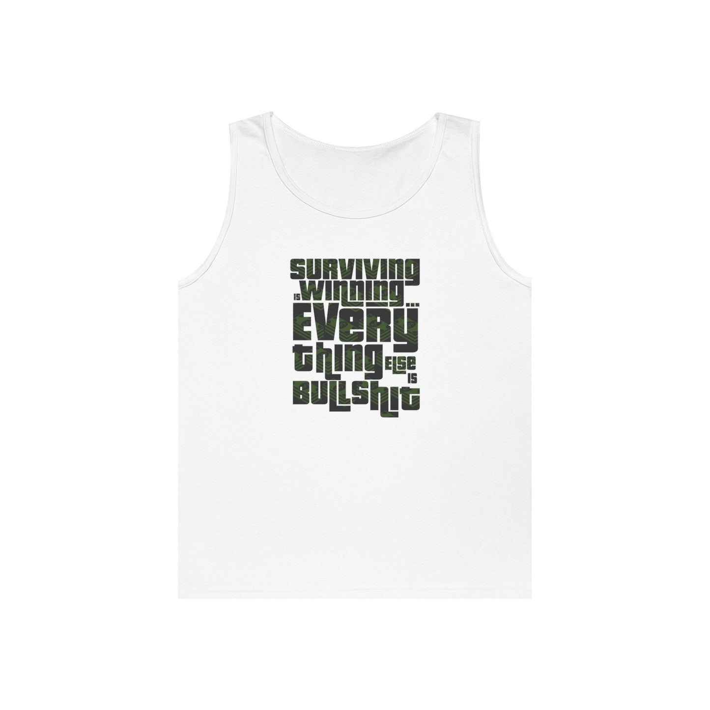 Ned Luke - Surviving is Winning Quote Tank