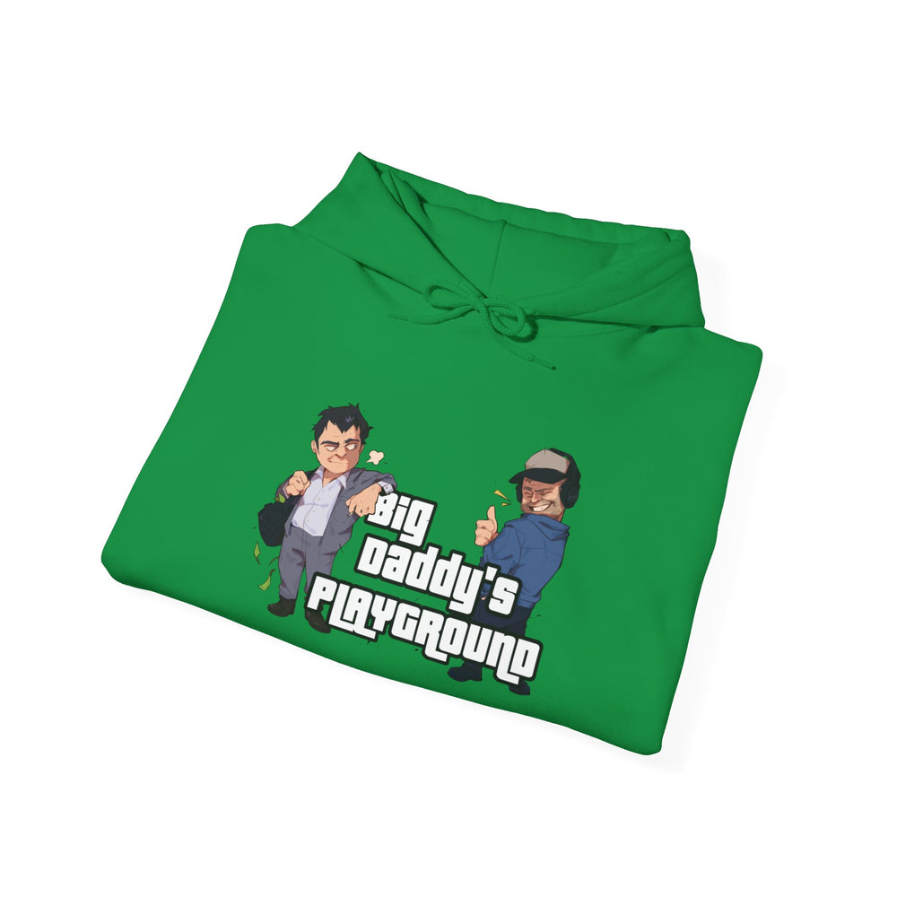 Ned Luke - Big Daddy's Playground (Logo A) Hooded Sweatshirt