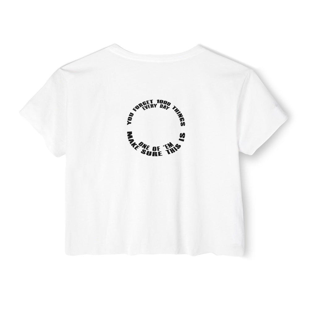 Ned Luke - Big Daddy's Playground (Logo B) - Women's Festival Crop Top