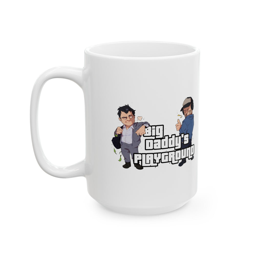 Ned Luke - Big Daddy's Playground (Logo A) Ceramic Mug (11oz or 15oz)