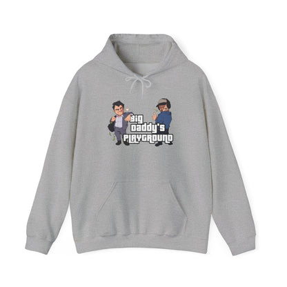 Ned Luke - Big Daddy's Playground (Logo A) Hooded Sweatshirt