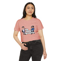 Ned Luke - Big Daddy's Playground (Logo A) Women's Festival Crop Top