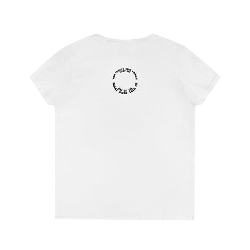 Ned Luke - Big Daddy's Playground (Logo A) Ladies' V-Neck T-Shirt