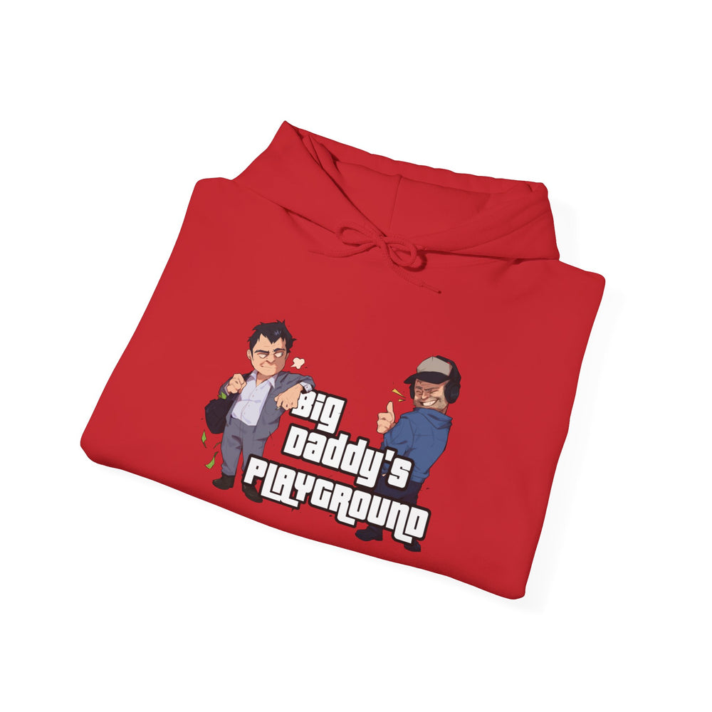 Ned Luke - Big Daddy's Playground (Logo A) Hooded Sweatshirt