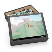 David Fielding - Custom Map Puzzle - 120 to 500 Pieces, Unique Gift for Nature Lovers