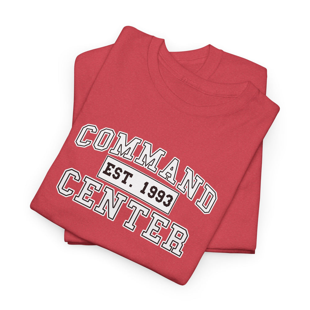 Command Center Unisex Heavy Cotton Tee - Established 1993