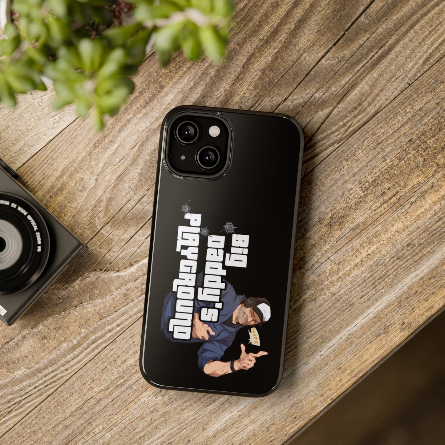 Ned Luke - Big Daddy's Playground (Logo B) Impact-Resistant Cases