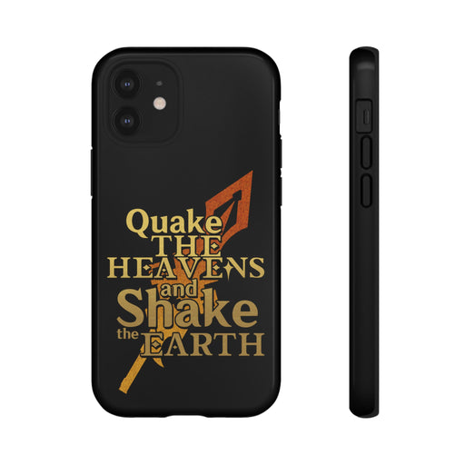 Keith Silverstein - Quake the Heavens... Quote - Cell Phone Case