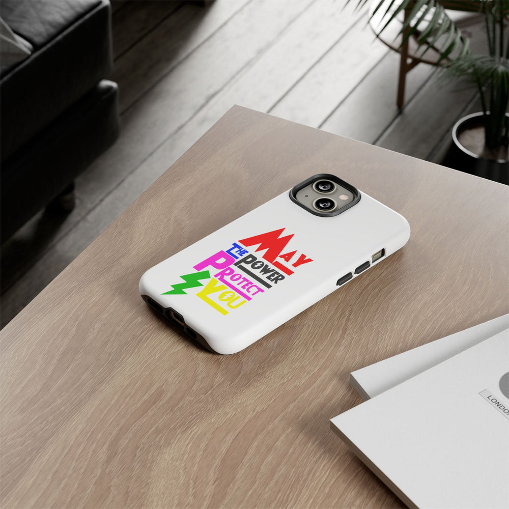 David Fielding - May the Power Protect You - Phone Case