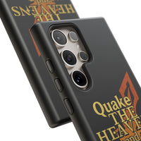 Keith Silverstein - Quake the Heavens... Quote - Cell Phone Case