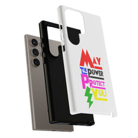 David Fielding - May the Power Protect You - Phone Case