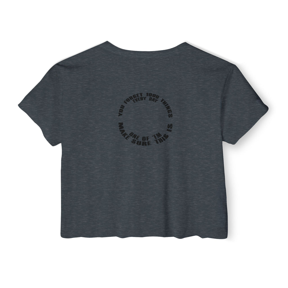 Ned Luke - Big Daddy's Playground (Logo B) - Women's Festival Crop Top