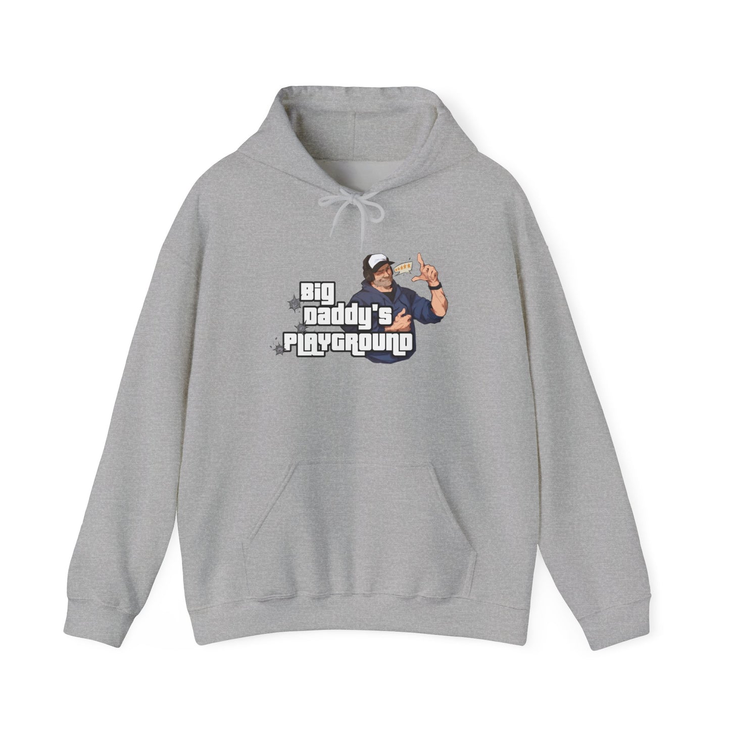 Ned Luke - Big Daddy's Playground (Logo B) Hooded Sweatshirt