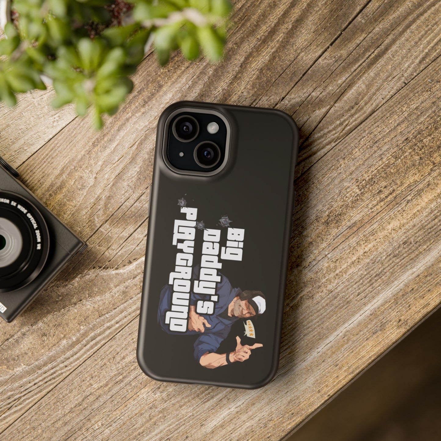 Ned Luke - Big Daddy's Playground (Logo B) Impact-Resistant Cases