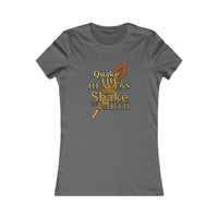 Keith Silverstein - Quake the Heavens... Quote - Women's Tee
