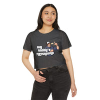 Ned Luke - Big Daddy's Playground (Logo B) - Women's Festival Crop Top