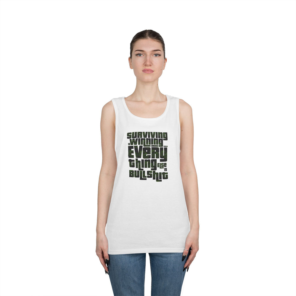 Ned Luke - Surviving is Winning Quote Tank