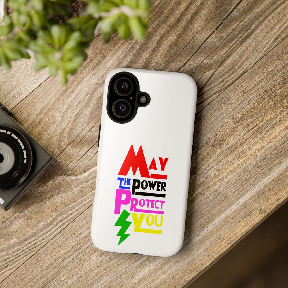 David Fielding - May the Power Protect You - Phone Case