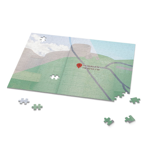 David Fielding - Custom Map Puzzle - 120 to 500 Pieces, Unique Gift for Nature Lovers