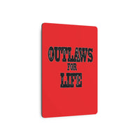 Roger Clark- Outlaws/Metal Art Sign
