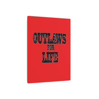 Roger Clark- Outlaws/Metal Art Sign