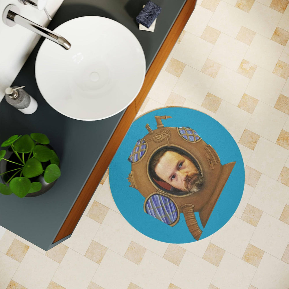 Eric Vale- Diver/Polyester Bath Mat - GtvStore