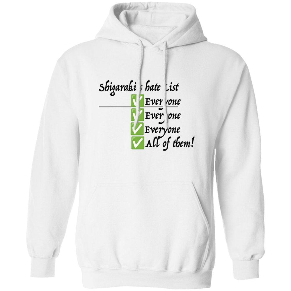 Eric Vale- Shigaraki Hate List Hoodie - GtvStore