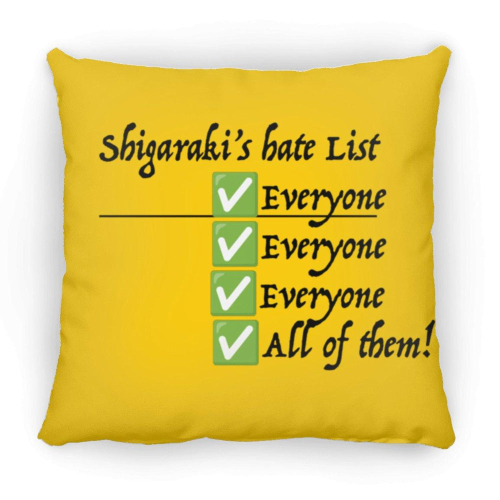 Eric Vale- Shigaraki Hate List Pillow - GtvStore