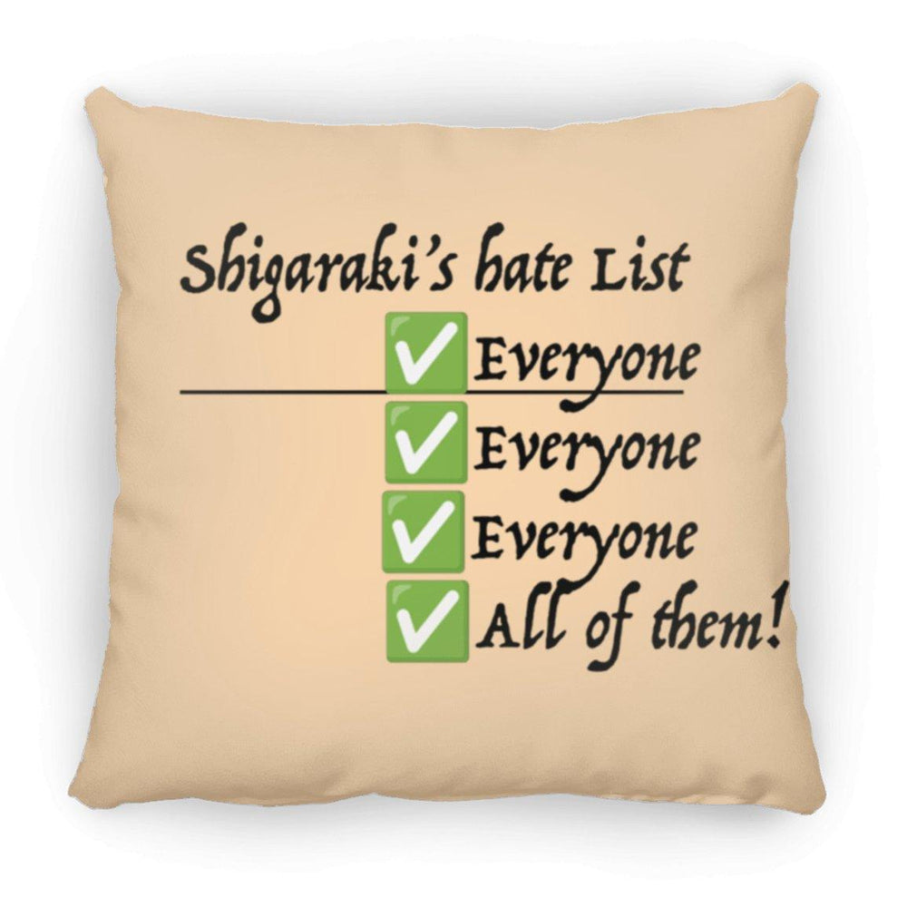 Eric Vale- Shigaraki Hate List Pillow - GtvStore