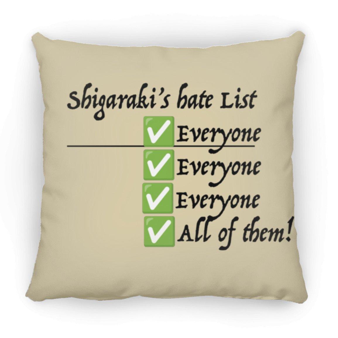 Eric Vale - Shigaraki Hate List Pillow AUTOGRAPHED - GtvStore