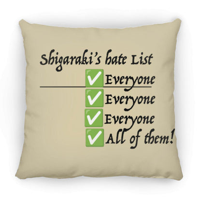 Eric Vale - Shigaraki Hate List Pillow AUTOGRAPHED - GtvStore