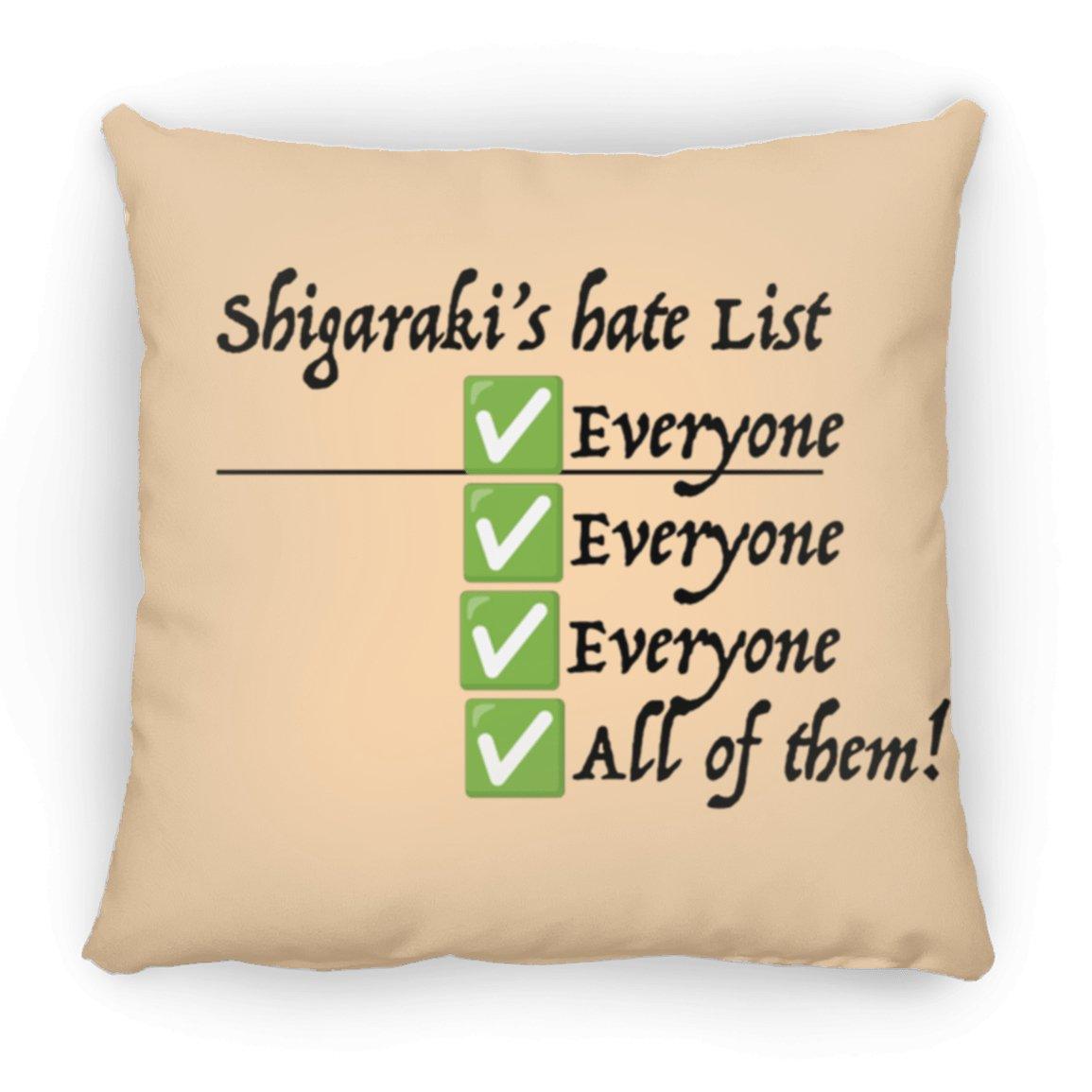 Eric Vale - Shigaraki Hate List Pillow AUTOGRAPHED - GtvStore