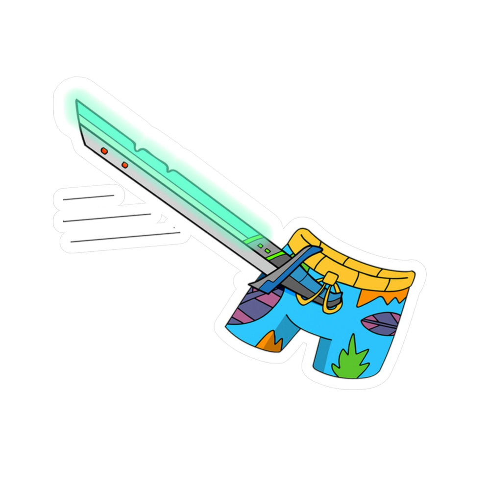 Future Swim Trunks & Rupert the Future Sword Sticker - GtvStore