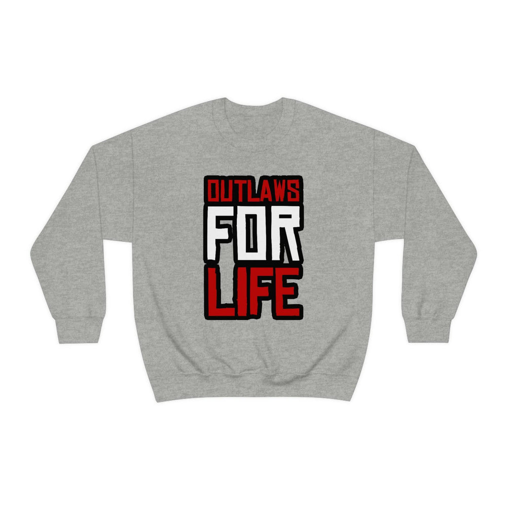 Outlaws for Life Crewneck Sweatshirt - GtvStore