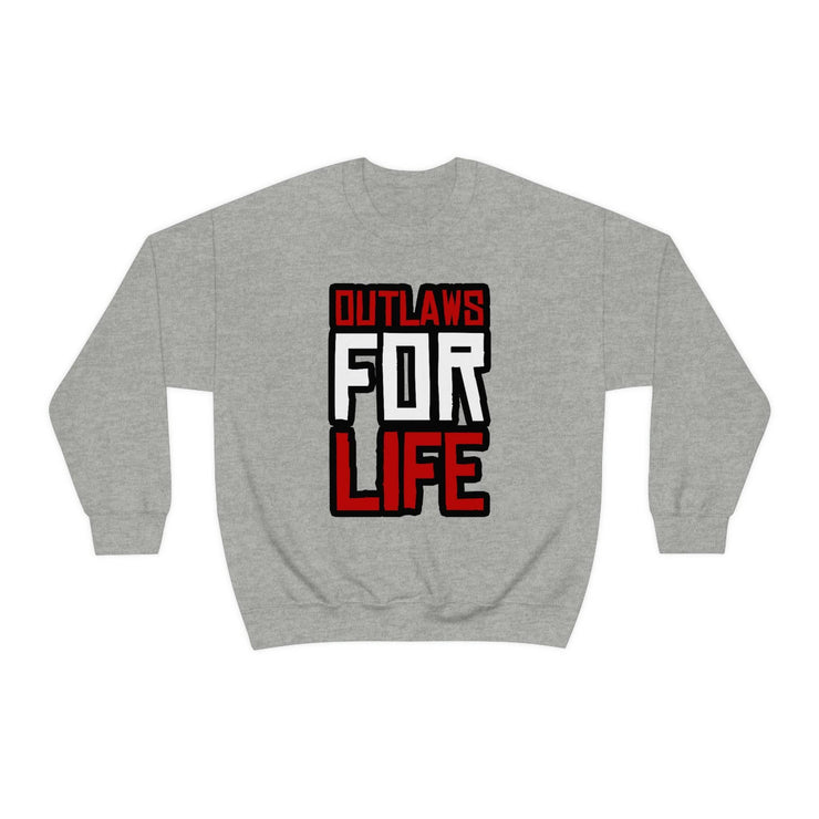 Outlaws for Life Crewneck Sweatshirt - GtvStore