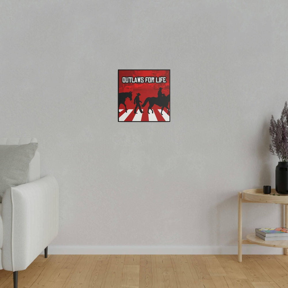 Outlaws for Life on Abbey Road Canvas Print - LIMITED EDITION - GtvStore