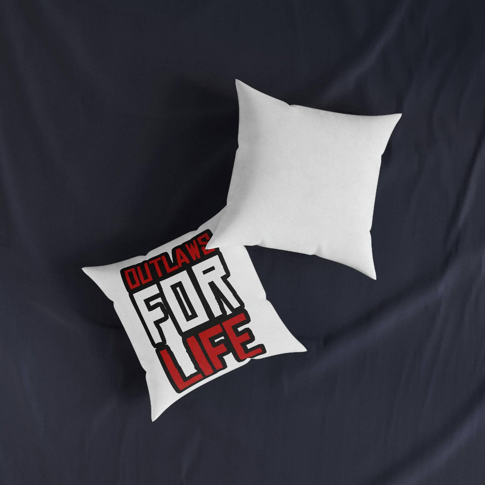 Outlaws for Life Square Pillow - GtvStore