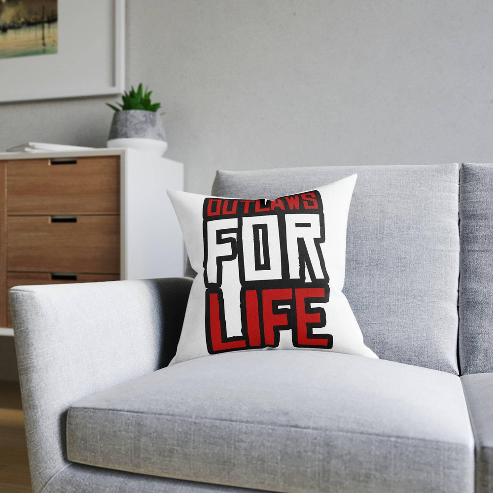 Outlaws for Life Square Pillow - GtvStore