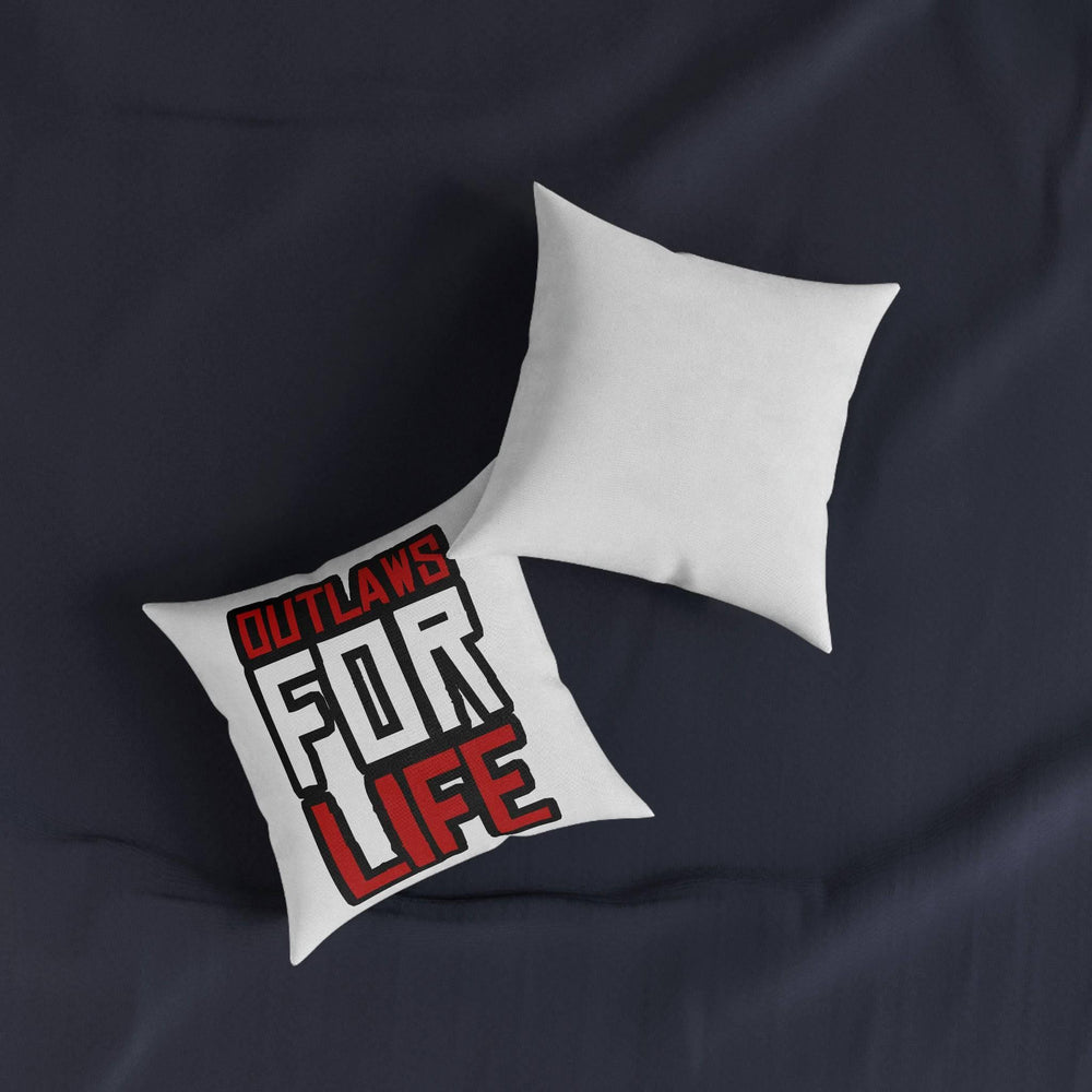 Outlaws for Life Square Pillow - GtvStore