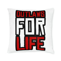 Outlaws for Life Square Pillow - GtvStore