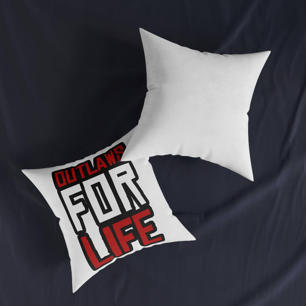 Outlaws for Life Square Pillow - GtvStore