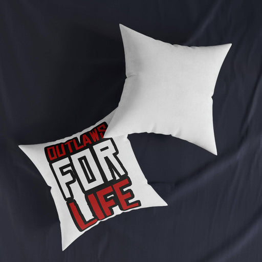 Outlaws for Life Square Pillow - GtvStore