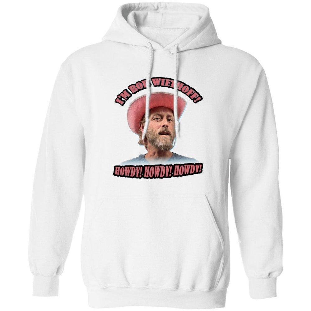 Rob Wiethoff - "I'm Rob Wiethoff!" (Light Red Font) Hoodie - GtvStore