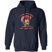 Rob Wiethoff - "I'm Rob Wiethoff!" (Light Red Font) Hoodie - GtvStore