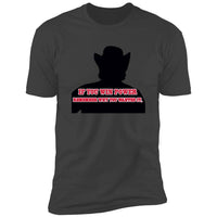 Rob Wiethoff- Power Silhouette red/ Premium Short Sleeve Tee (Closeout) - GtvStore
