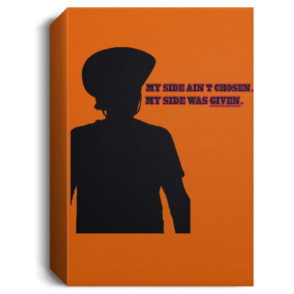 Rob Wiethoff- Side Black Silhouette/ Deluxe Portrait Canvas 1.5in Frame - GtvStore