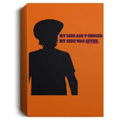 Rob Wiethoff- Side Black Silhouette/ Deluxe Portrait Canvas 1.5in Frame - GtvStore